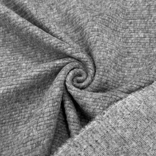 Kabát anyag PRATO wool light grey melange