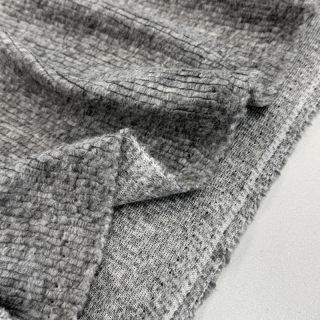 Kabát anyag PRATO wool light grey melange