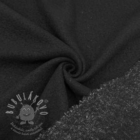 Kabát anyag PRATO perfect wool black