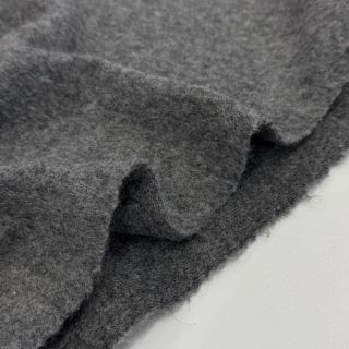 Kabát anyag PRATO thick wool grey