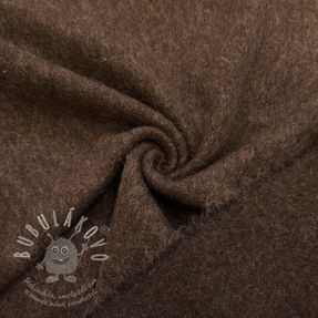 Kabát anyag PRATO wool brown