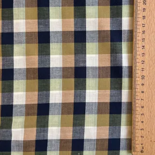 Pamutvászon YARN DYED Square pickle