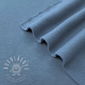 Szabadidő anyag fésült JOGGING blue