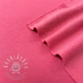 Szabadidő anyag fésült JOGGING fuchsia