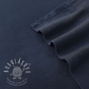 Szabadidő anyag fésült JOGGING navy