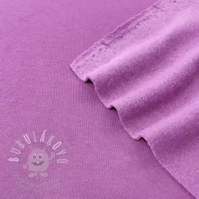 Szabadidő anyag fésült JOGGING light violet