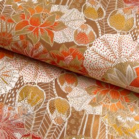 Dekorációs anyag jacquard Opium allover peanut