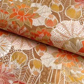 Dekorációs anyag jacquard Opium allover peanut