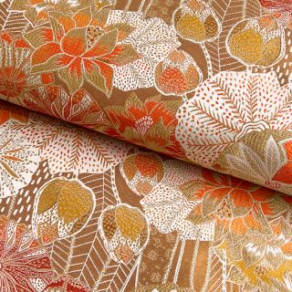 Dekorációs anyag jacquard Opium allover peanut