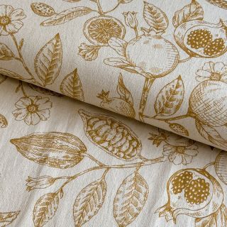 Dekorációs anyag RUSTIC VINTAGE PRINT Granata peanut