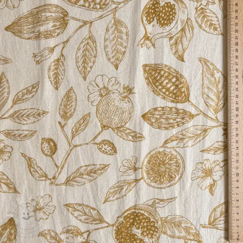 Dekorációs anyag RUSTIC VINTAGE PRINT Granata peanut