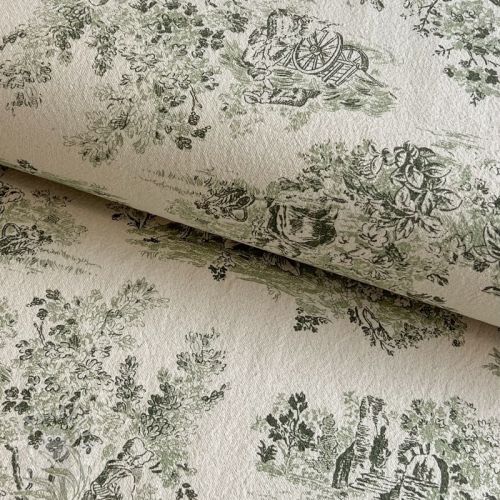 Dekorációs anyag RUSTIC VINTAGE PRINT Gabrielle kaki