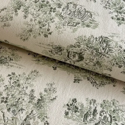 Dekorációs anyag RUSTIC VINTAGE PRINT Gabrielle kaki
