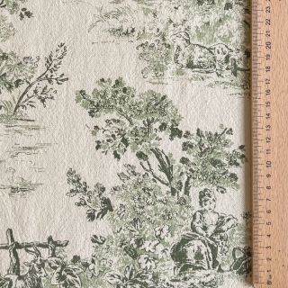 Dekorációs anyag RUSTIC VINTAGE PRINT Gabrielle kaki