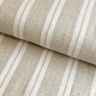 Dekorációs anyag jacquard LINEN LOOK Etretat lin