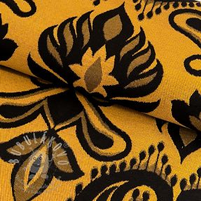 Dekorációs anyag jacquard Baccara gold