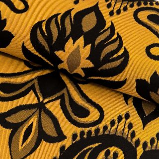 Dekorációs anyag jacquard Baccara gold