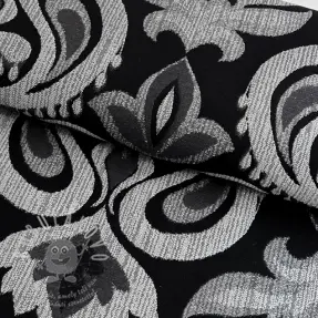 Dekorációs anyag jacquard Baccara argent