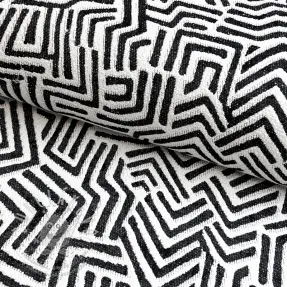 Dekorációs anyag jacquard Mesopotamie allover graphite