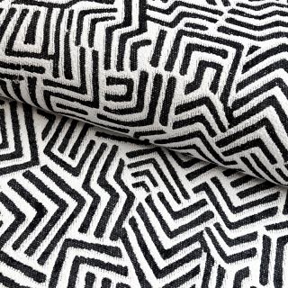 Dekorációs anyag jacquard Mesopotamie allover graphite