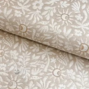 Dekorációs anyag jacquard Sunlight lin