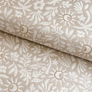 Dekorációs anyag jacquard Sunlight lin