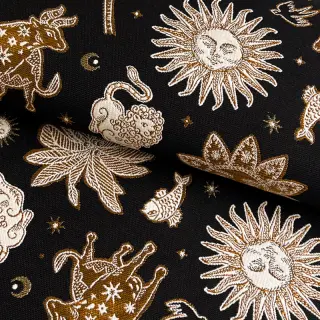 Dekorációs anyag jacquard Pygmalion noir