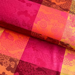 Dekorációs anyag FRENCH TABLE CLOTH JACQUARD Niwa allover harissa