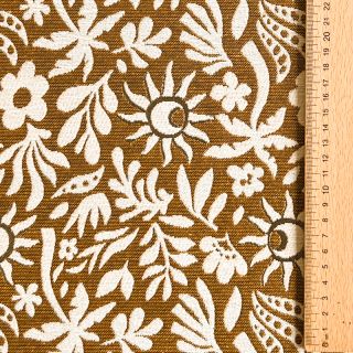 Dekorációs anyag jacquard Sunlight jaune