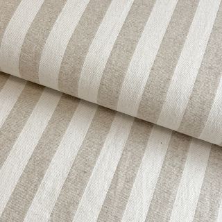Dekorációs anyag jacquard LINEN LOOK Cabourg lin