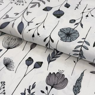 Dekorációs anyag premium Hand Drawn Flowers