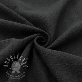 Lenvászon előmosott STONEWASHED black