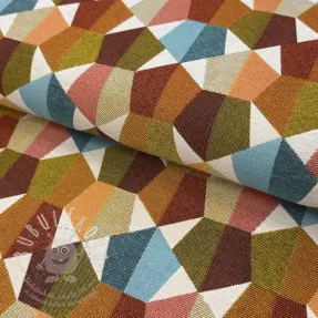 Dekorációs anyag jacquard Mustang multi