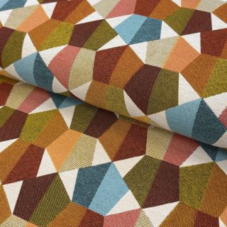 Dekorációs anyag jacquard Mustang multi