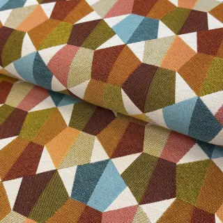 Dekorációs anyag jacquard Mustang multi