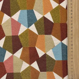 Dekorációs anyag jacquard Mustang multi