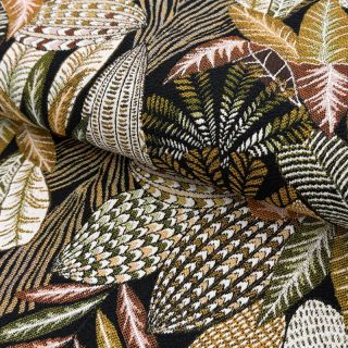 Dekorációs anyag jacquard Egypte noir