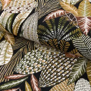 Dekorációs anyag jacquard Egypte noir
