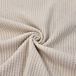 Pulóver anyag BIG KNIT natural