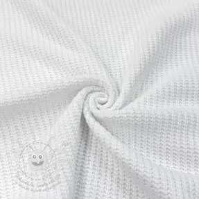 Pulóver anyag BIG KNIT white