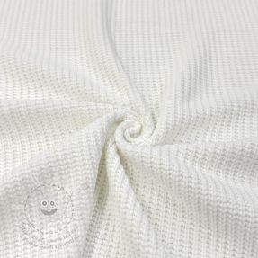 Pulóver anyag BIG KNIT off white