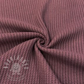 Pulóver anyag BIG KNIT lilac