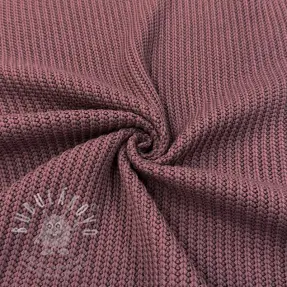 Pulóver anyag BIG KNIT lilac