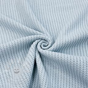 Pulóver anyag BIG KNIT baby blue