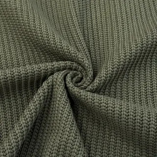 Pulóver anyag BIG KNIT camo green