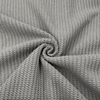Pulóver anyag BIG KNIT light grey