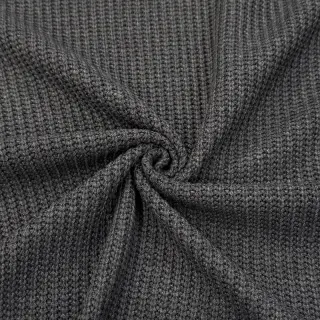 Pulóver anyag BIG KNIT dark grey