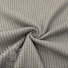 Pulóver anyag BIG KNIT stone