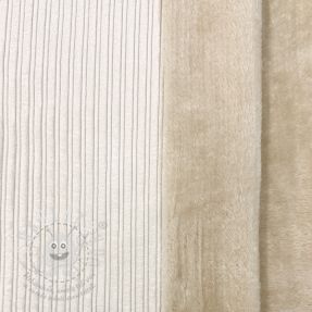 Kordbársony Cofur fleece off white