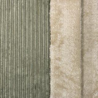 Kordbársony Cofur fleece camo green